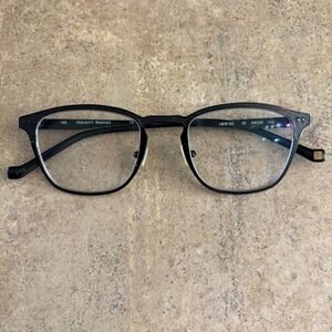 Hackett Bespoke HEB162 Black Metal Eyeglasses Frames Men's Designer Glasses